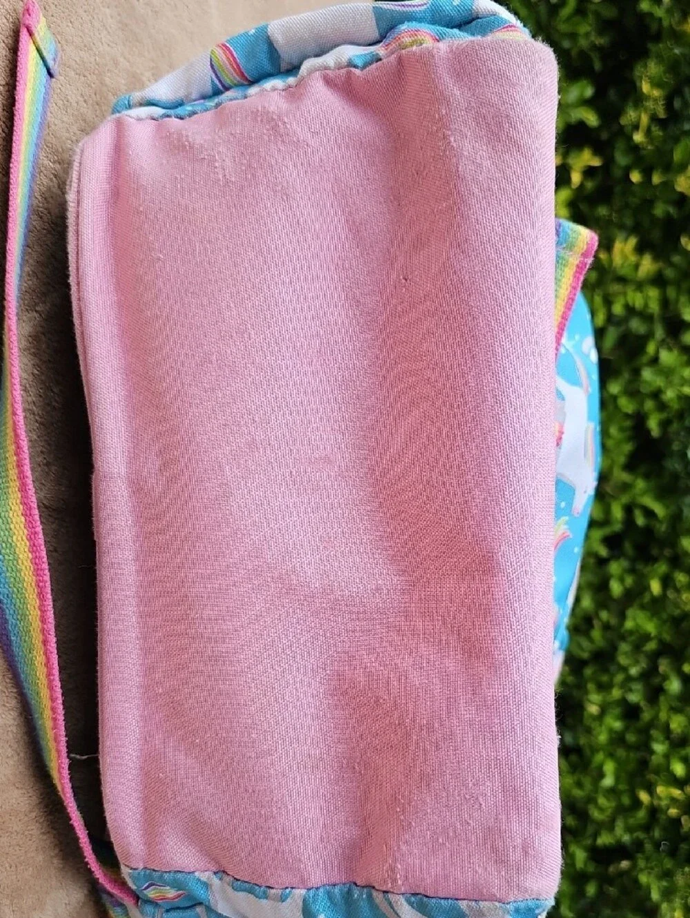 Pottery Barn Kids Unicorn Backpack - Pink & Blue